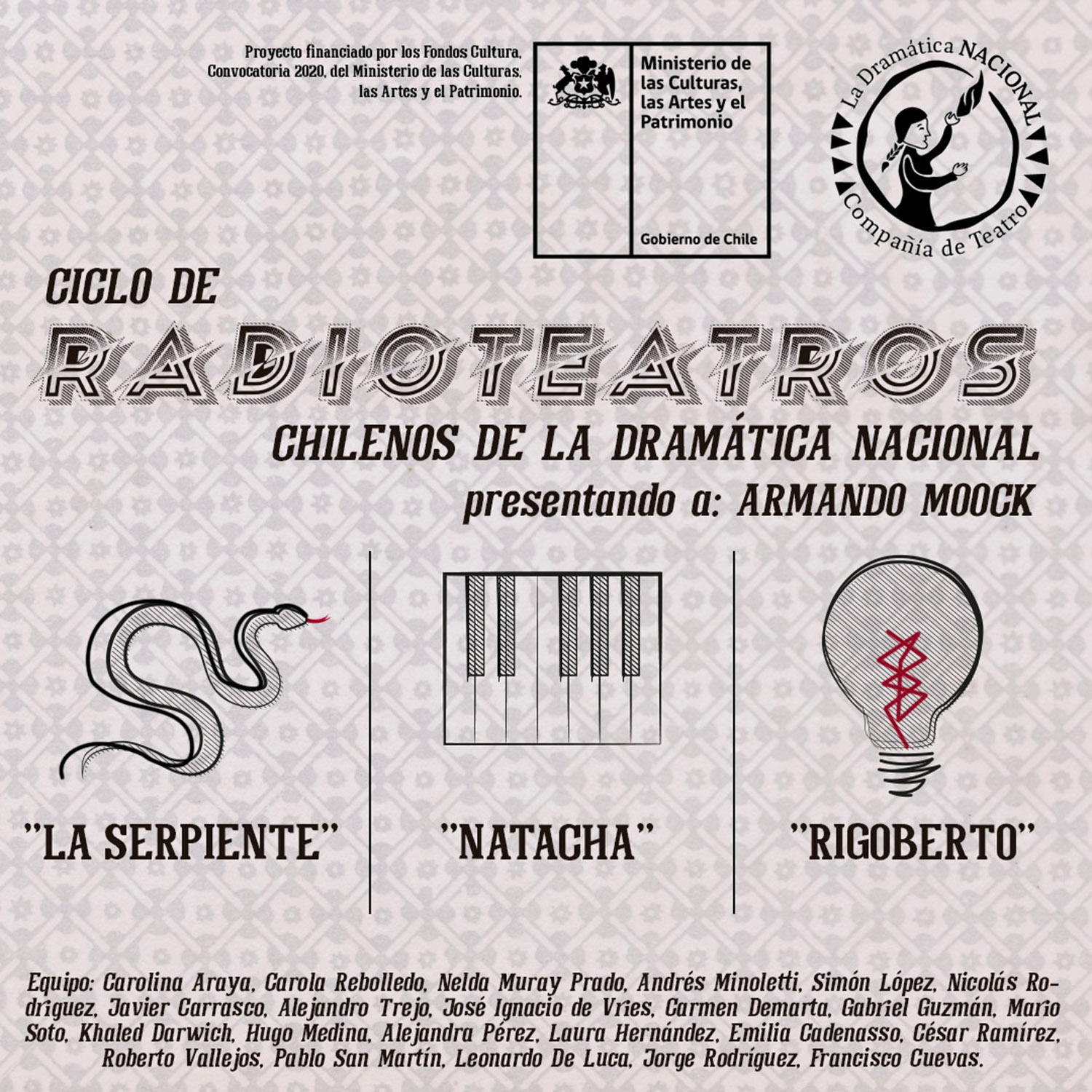 Ciclo de Radioteatros Chilenos de La Dramática Nacional